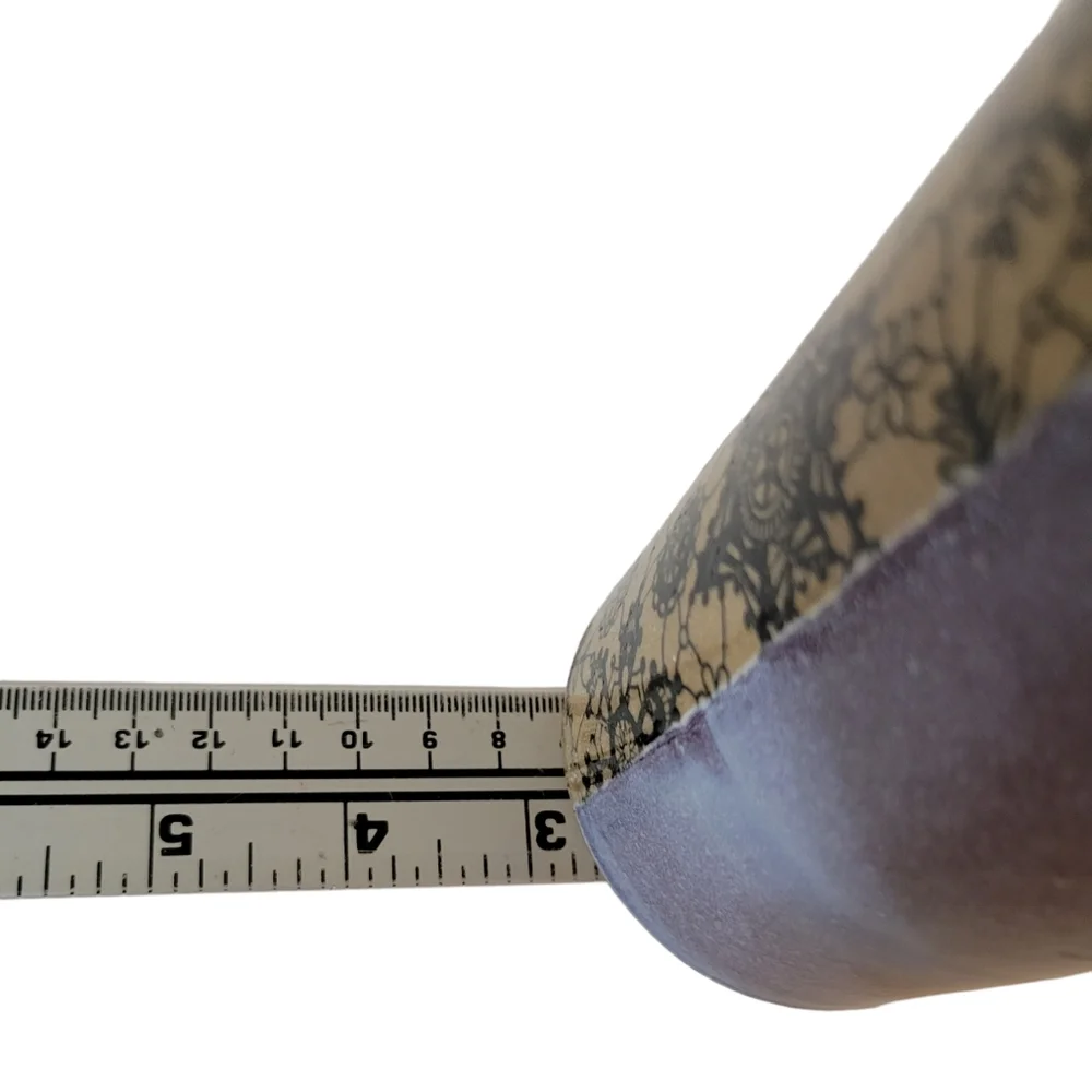 Hand Crafted blue purple